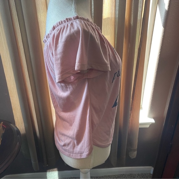 🛍️3/$25 SALE🛍️ Disney Pink Off-Shoulder Beauty & the Beast - Picture 4 of 12